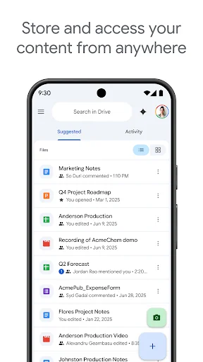 Google Drive screenshot 1