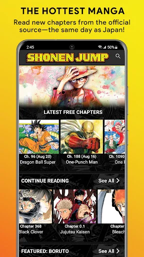 Shonen Jump Manga & Comics screenshot 1