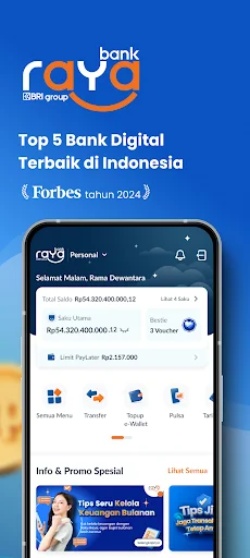 Raya - Digital Bank screenshot 1